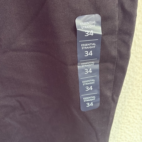 J Crew Essential Straight Leg Jeans Womens 34 Black‎ - Picture 4 of 9